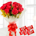 Sweetest Love - Red Roses And Chocolates
